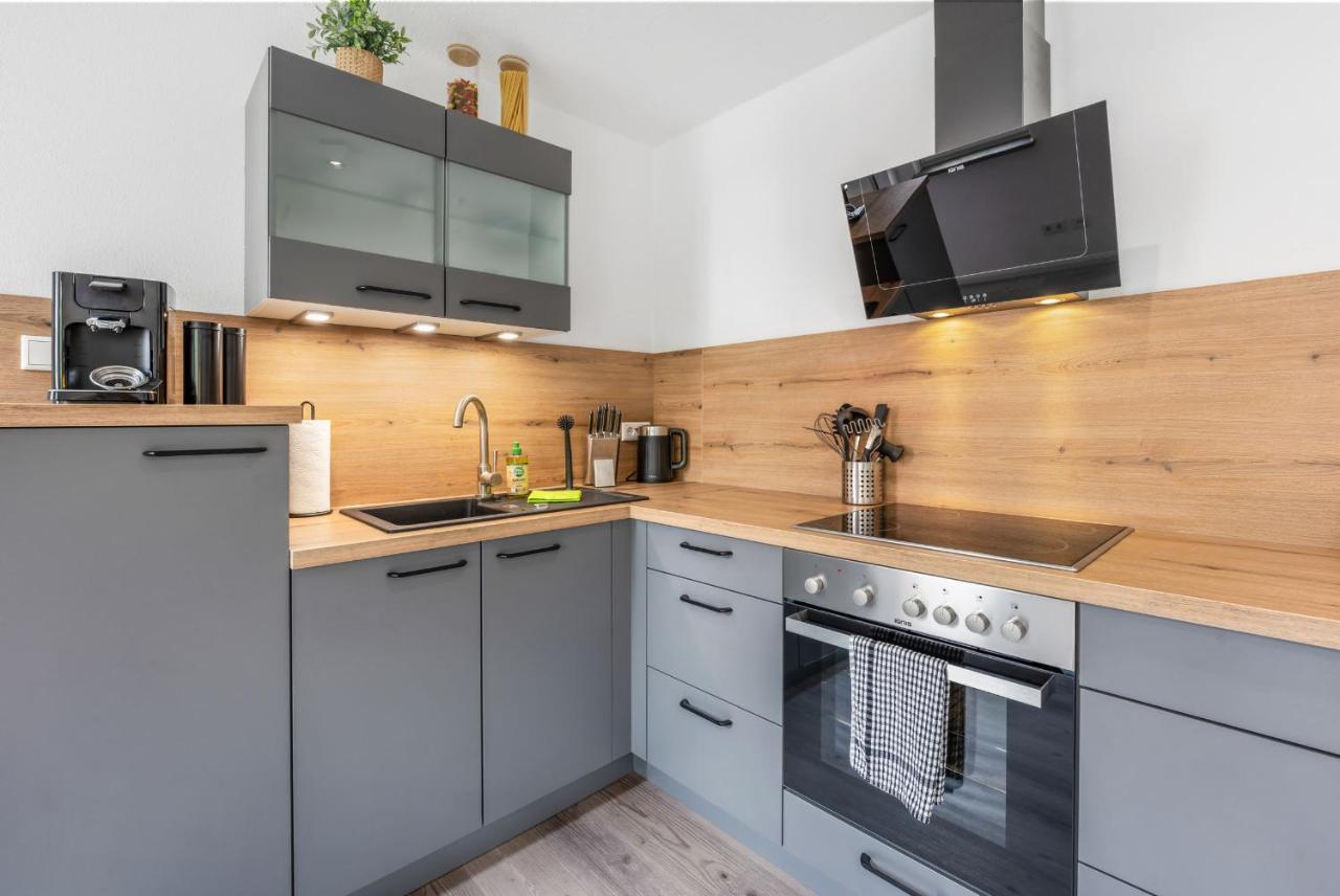 Cityoase Im Zentrum Mit 24-7 Self Check-In, Wlan & Smart Tv Kiel Exterior foto